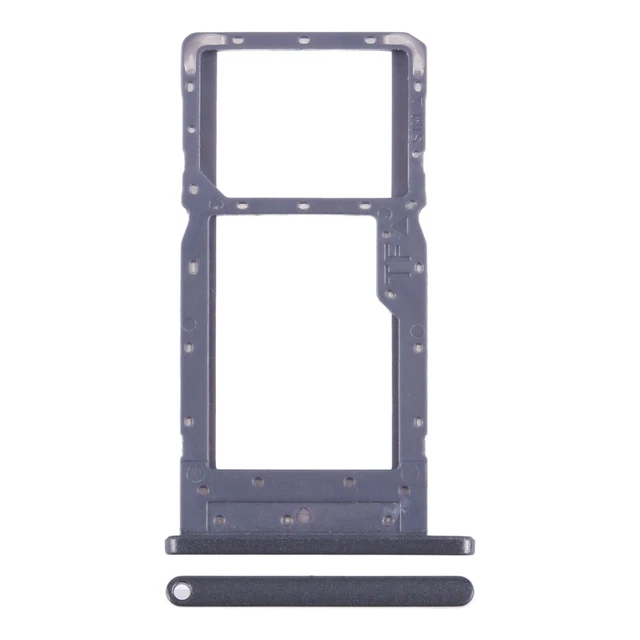 Vassoio Porta SIM E SD Per MOTOROLA MOTO G23 XT2333 – Alloggio Per 2 SIM + MicroSD, Colore Matte Charcoal