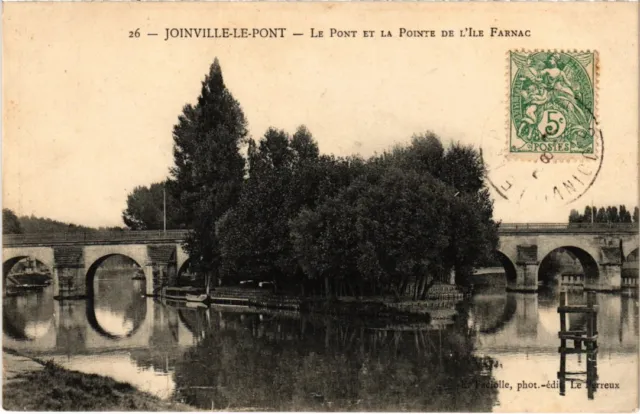CPA Joinville Le Pont et la Pointe de l'Ile Farnac (1347894)