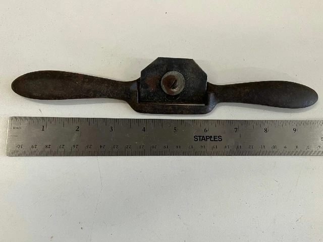 Spoke Shave Antique 2 1/8" Flat Bottom Unbranded