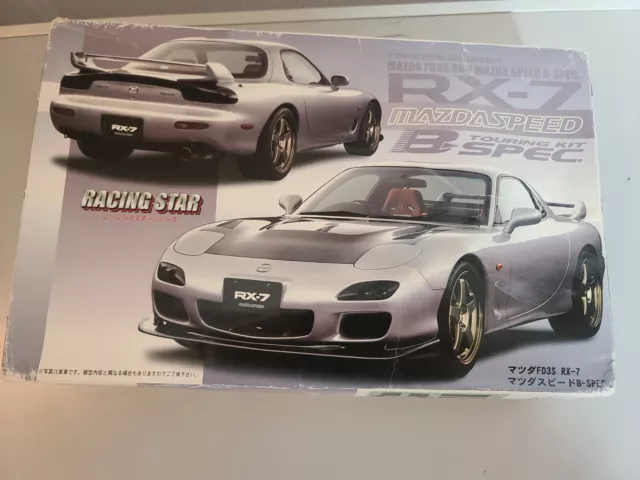 Mazda Speed Rx-7 Racing Star 1/24 scale, kit no. 14 by Fujimi B touring kit Spec