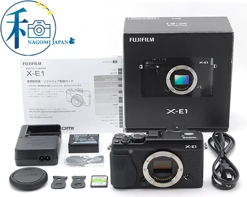 [TOP MINT w/Box 32GB SD] Fujifilm X Series X-E1 16.3MP Digital Camera Body JAPAN