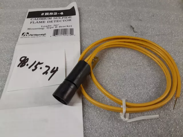 Sid Harvey #R82-2 Cadmium Sulfide Flame Detector  #98-15-24