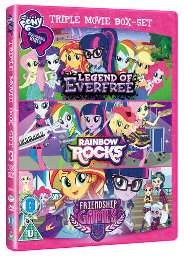 My Little Pony Equestria Girls Collection (2017) Jayson Thiessen DVD Region 2