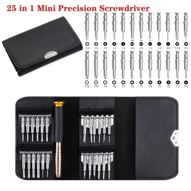 25 In 1 Mini Precision Screwdriver Magnetic Set, Electronic Torx Screwdriver Ope