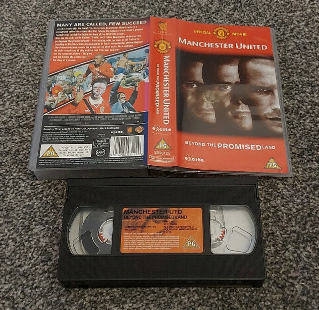 MANCHESTER UNITED BEYOND The Promised Land Pal Vhs Video Sport Football