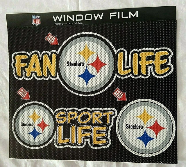 Pittsburgh Steelers Window Decals FOR SALE! PicClick