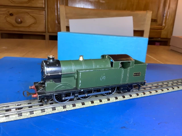Hornby Dublo Pre War 3 Rail EDL7 GWR 0-6-2 N2 Tank Loco 6699 Serviced/Remaged