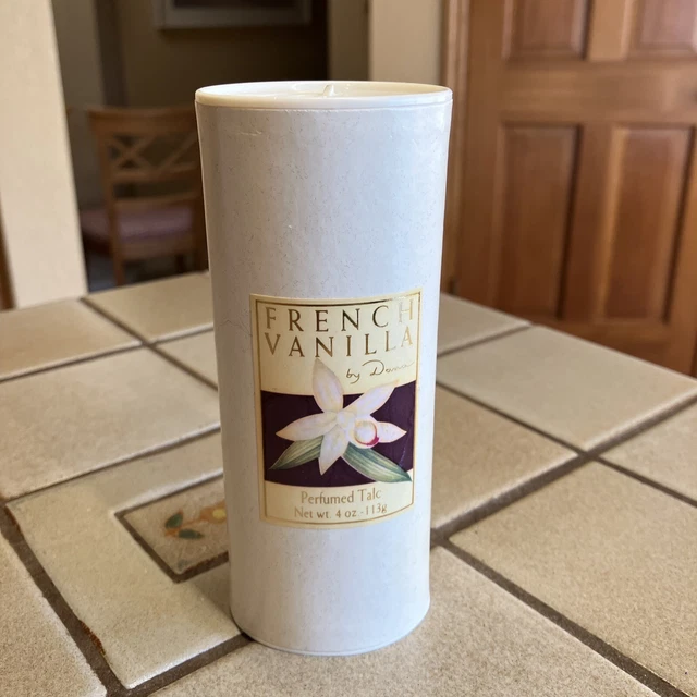 DANA FRENCH VANILLA PERFUMED TALC 4 OZ 113g NEW