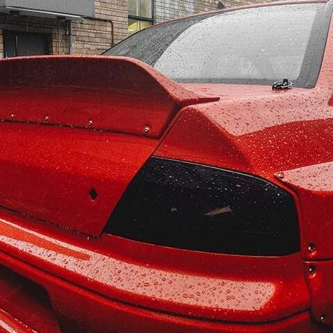 Clinched Flares Ducktail Trunk Spoiler for 2001-2006 Mitsubishi Evo 7/8/9