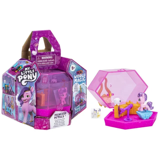 Hasbro My Little Pony:  Mini World Magic - Princess Petals Crystal ... Toy NEW