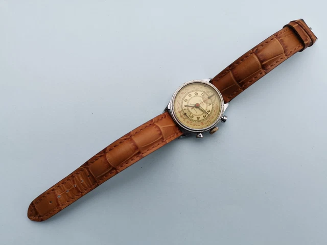 Montre Bracelet Chronographe Vintage RINO Pour Homme (occasion)