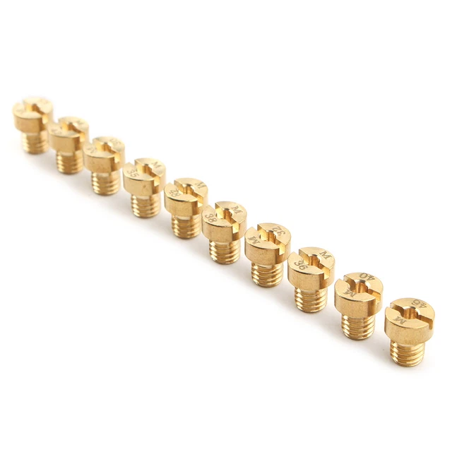 10x 70-88 M5 getto principale per carburatore Dellorto SHA SHB UA UB PHBG VHB-CS VHBT-CS