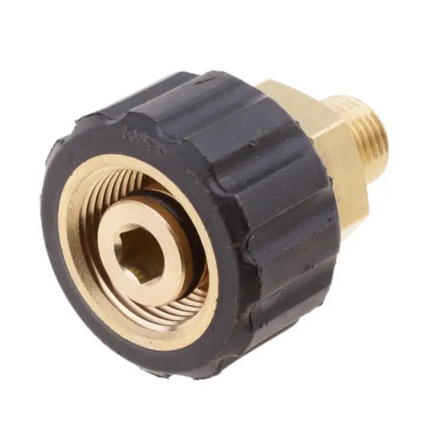 Brass Coupling Male 1/4 To Female M22x1.5