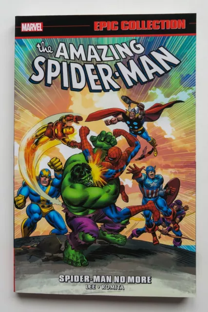 Amazing Spider-Man No More Marvel Epic Collection Graphic Novel Comic Book