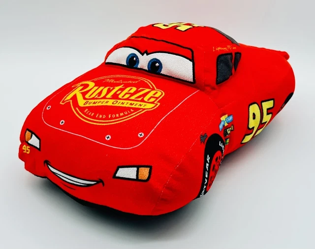 DISNEY PIXAR CARS3 Lightning Mcqueen Car Stuffed Pillow Buddy 17