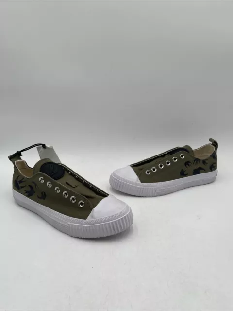 MCQ By Alexander McQueen Swallow Sneaker Green/White Size 39