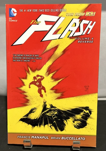 Flash Volume 4 Reverse Francis Manapul New DC Comics TPB Paperback The New 52