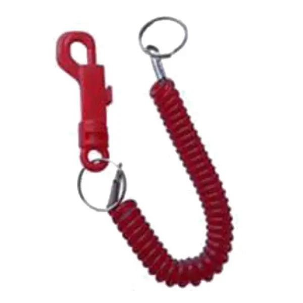 AS1234 - ASEC Spiral Key Ring - Dark Colours