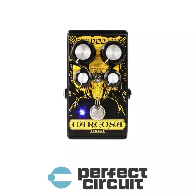 DOD Carcosa Fuzz Pedal EFFECTS - NEW - PERFECT CIRCUIT