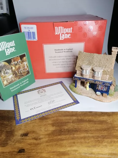 The China Shop 740 Lilliput Lane Boxed And With Deeds