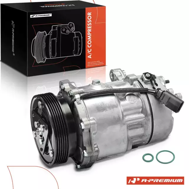 A-Premium A/C Air Conditioning Compressor for VW Golf IV Bora 1J Polo 6V Sharan