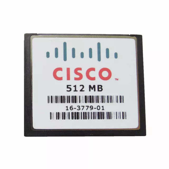 CISCO CompactFlash CF 512MB Speicher karte MEM1800-512CF Industrial Grade Echten