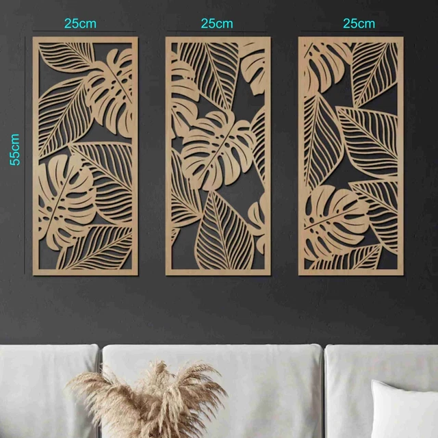 Ensembles d'art mural en bois - France