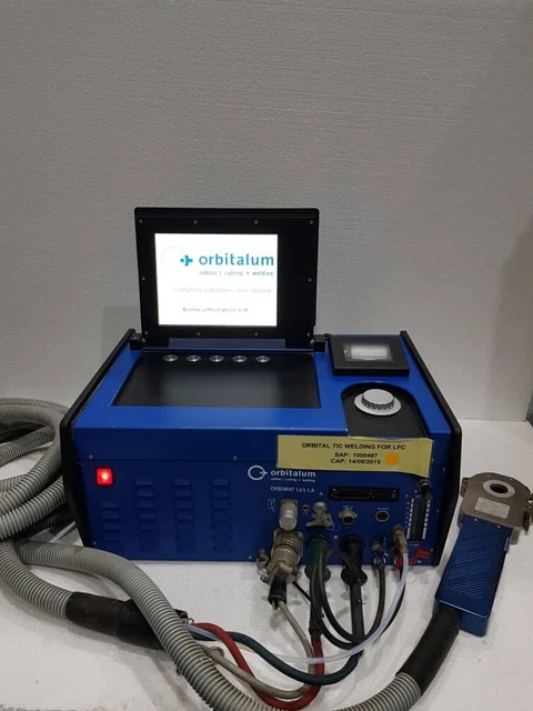 Orbitalum ORBIMAT 165CA with orbiweld 38S cutting + welding