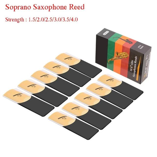 10 pièces accessoires de saxophone anches saxophone alto anche saxophone les pl