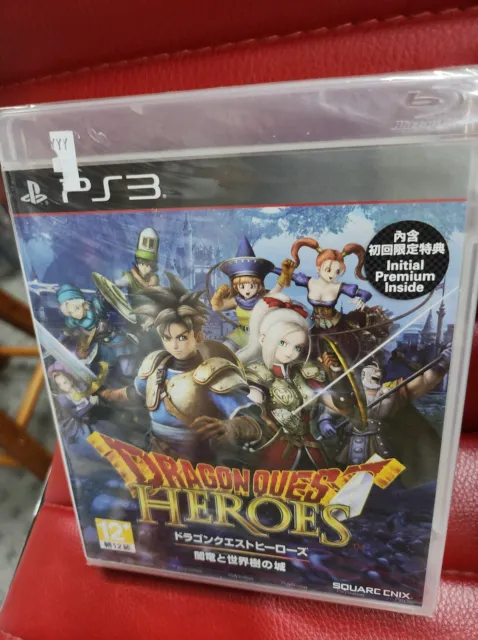 New Sealed GAME Dragon Quest：Heroes SONY PS3 PlayStation 3 Hong Kong Version Jap