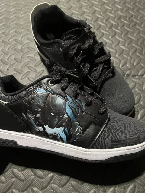 NEW! HEELYS Mens Avengers Black Panther Skate Shoe Sneaker - Authentic