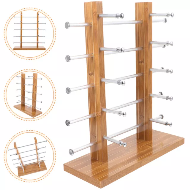 1 set supporto per occhiali supporto per occhiali da sole supporto per occhiali in legno