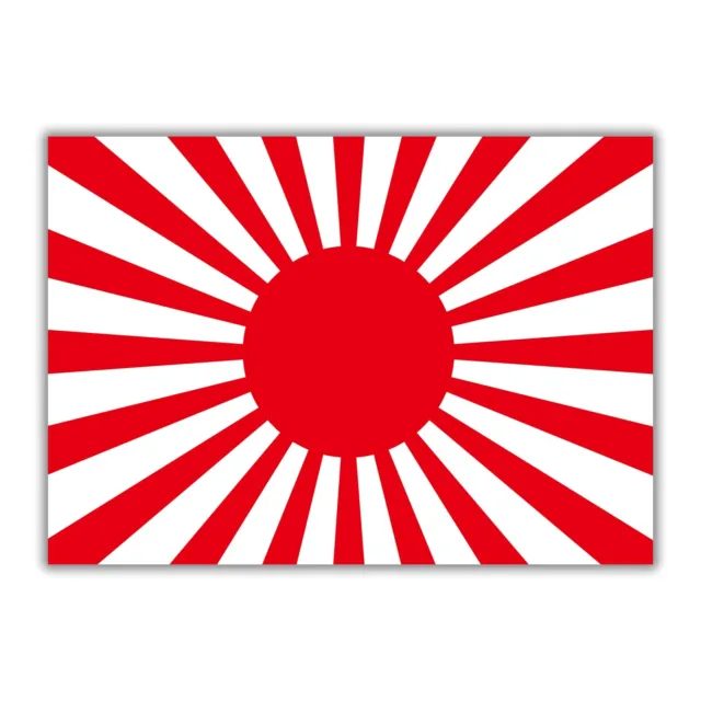 Japanese War Imperial Army Rising Sun Flag Sticker 1870-1945 Decal Vinyl Japan