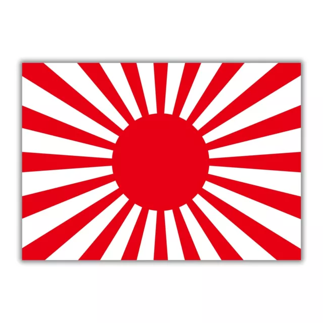 Japanese War Imperial Army Rising Sun Flag Sticker 1870-1945 Decal Vinyl Japan