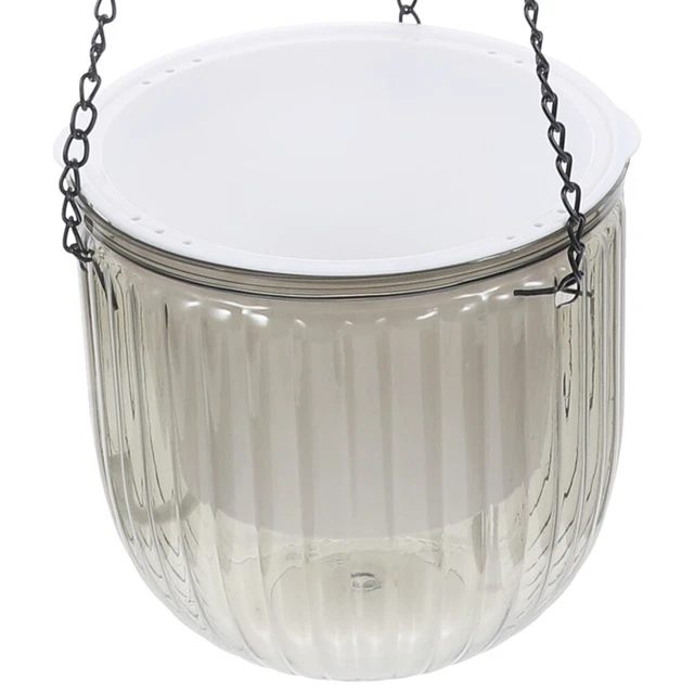 Balcon Auto-arrosage jardinière en macramé Planteur hydroponique suspendu