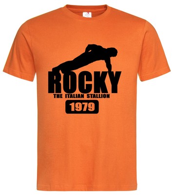 Stallion Bambini Manica lunga T-SHIRT ROCKY SYLVESTER BOXING Italian Stallone Balboa 