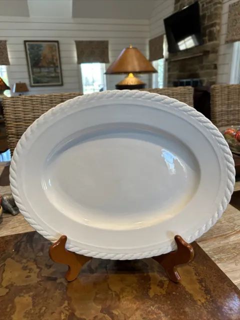 Ralph Lauren Clearwater Serving Platter by WEDGWOOD, Excellent Condition