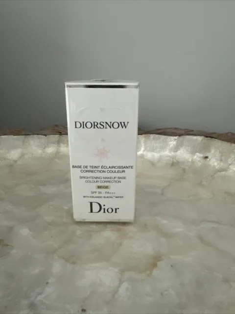 DIORSNOW aufhellende Make-up Basis Farbkorrektur Grundierung 30ml BEIGE NEU IM KARTON