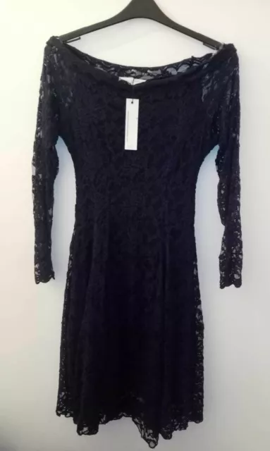 GEMMA COLLINS SIZE 22 Pink And Black Lace Dress 16.99 PicClick UK