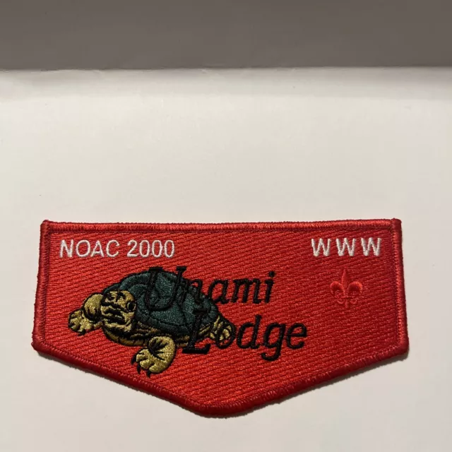Unami Lodge #1 Flap 2000 NOAC Patch OA BSA