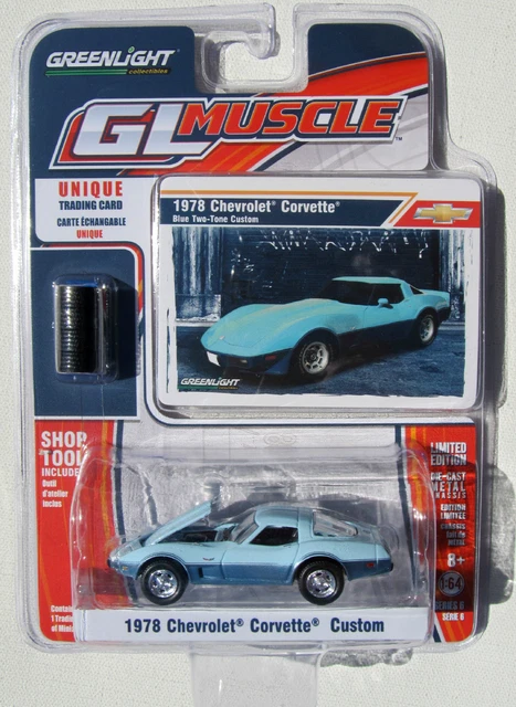 GREENLIGHT 2013 GL Muscle Series 6 1978 Chevrolet Corvette Custom £19. ...