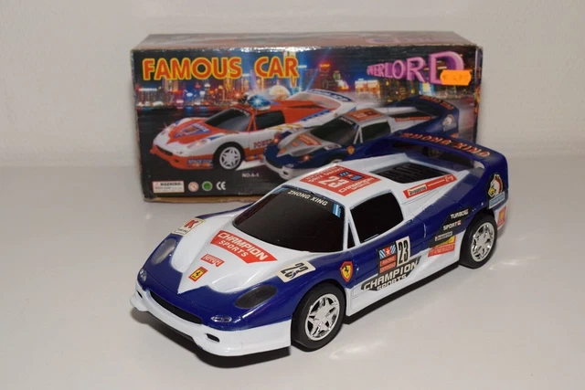Q 1:18?? Zhong Xing Famous Car Ferrari F50 F 50 B/O Battery Operated Mint Boxed
