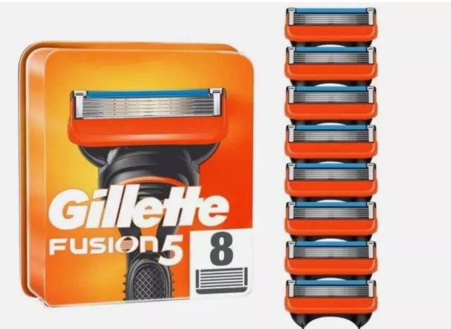 Gillette for  Fusion 5 POWER Razor Blades 8 pack -  GENUINE 🔥 BRAND NEW ✅