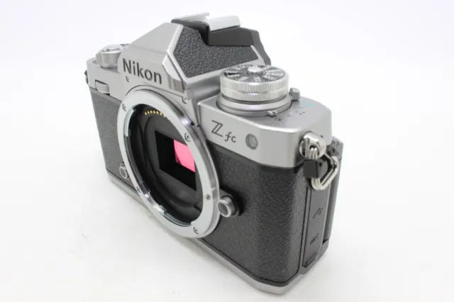 【 TOP MINT COUNT 5 IN BOX 】NIKON Zfc 20.9MP Mirrorless Digital Silver From JAPAN 3