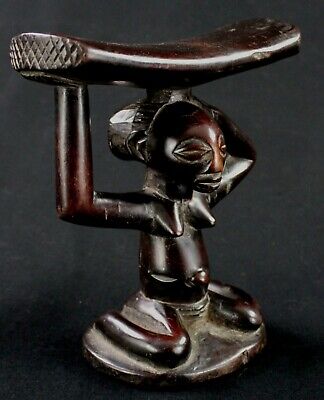 Art African Arts Tribal - Backing Nape IN Caryatids Or Caryatids Luba 17,5 CMS 3