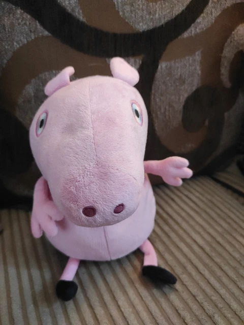 TY Beanie Buddies Peppa Pig Plüschtier – Mehrfarbig, Offiziell Lizenziert, Mit Mint-Tag – Kuscheliges Spielzeug Für Kinder
