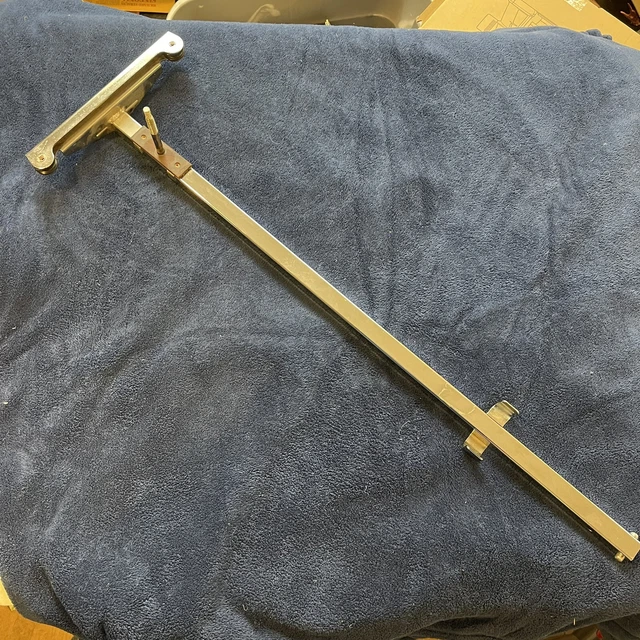 NordicTrack PRO Skier chrome Upper T Arm with Pulleys and mounting Bolt