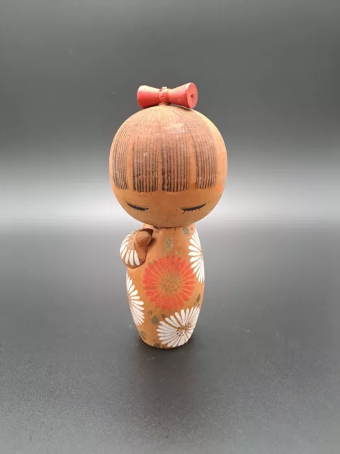 Kokeshi japanische Puppe, original japanische Handwerkskunst, vintage