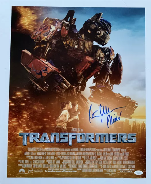 Peter Cullen SIGNED Optimus Prime 16x20 Photo Transformers Movie EXACT PROOF B