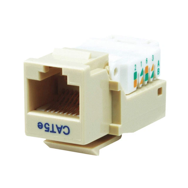 MONOPRICE 1075 Datacom Jack,Cat5,Tooless,Beige